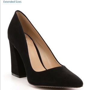 Vince Camuto black heel talise pump